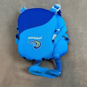 SwimSchool Blue Progressive Swim Trainer Size S M Small Medium 25-50 Pounds